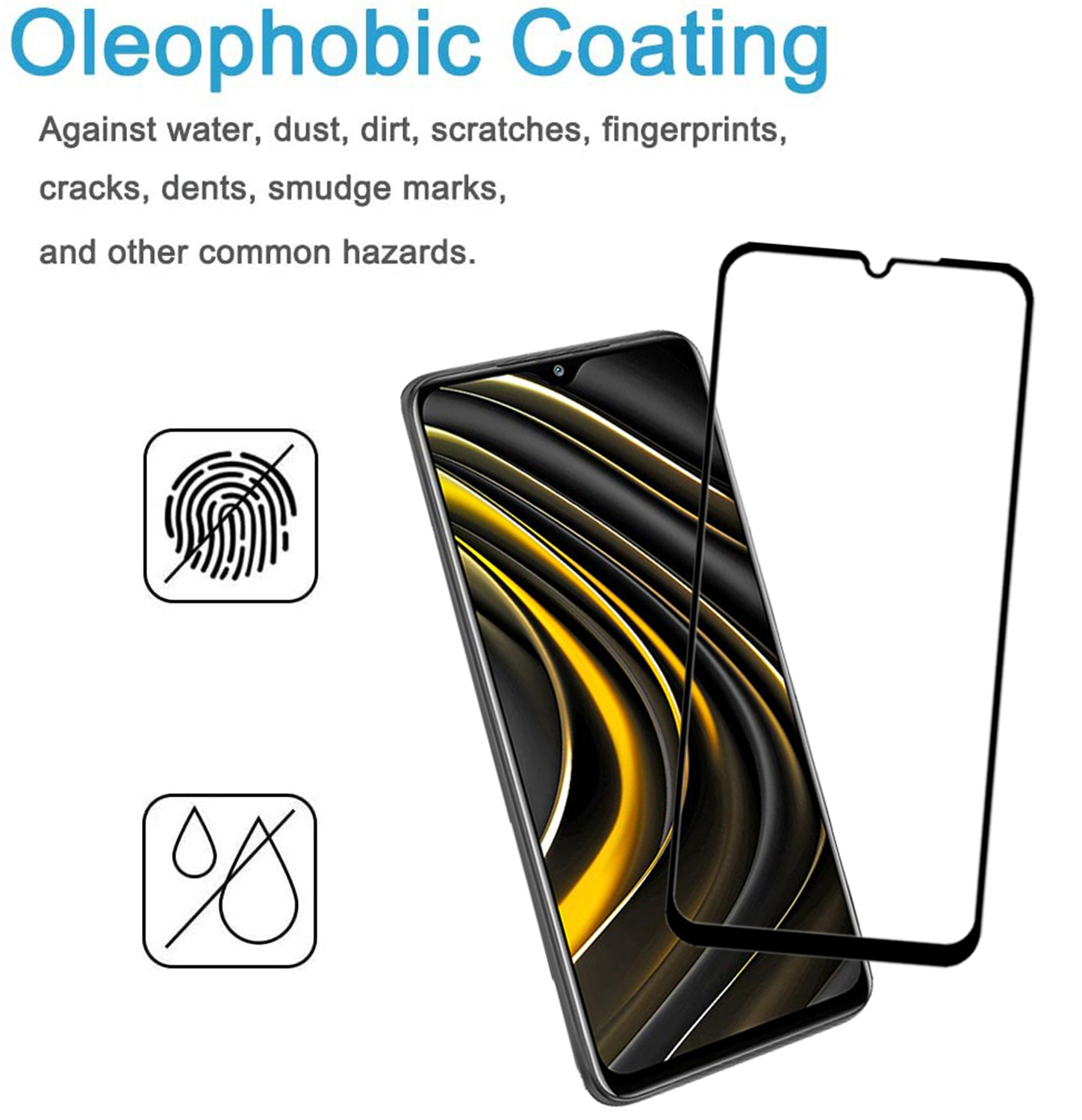 Bakeey-1235Pcs-for-POCO-M3--Redmi-9T-Film-9H-Anti-Explosion-Anti-Fingerprint-Full-Glue-Full-Coverage-1781220-7